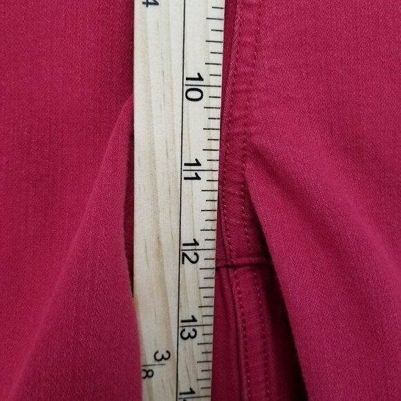 Torrid Jeans Womens 4X Red Stretch High Rise Slimming Pockets Lean Jean Straight - Picture 4 of 13